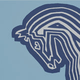 Schumacher Faubourg Blue Wallpaper