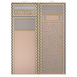 Schumacher Robinchon Panel A Brown Wallpaper - Eade's Wallpaper