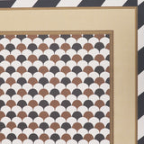 Schumacher Robinchon Panel A Brown Wallpaper - Eade's Wallpaper