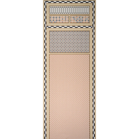 Schumacher Robinchon Panel A Brown Wallpaper - Eade's Wallpaper