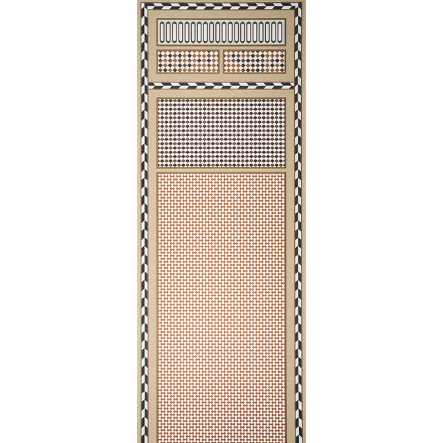 Schumacher Robinchon Panel A Brown Wallpaper - Eade's Wallpaper