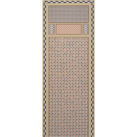Schumacher Robinchon Panel B Brown Wallpaper - Eade's Wallpaper