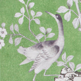 Schumacher Chinois Palais Panel Lettuce Wallpaper