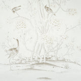 Schumacher Chinois Palais Panel Neutral Wallpaper