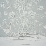 Schumacher Chinois Palais Panel Grisaille Wallpaper