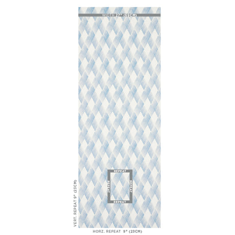 Schumacher Fetlock Blue Wallpaper