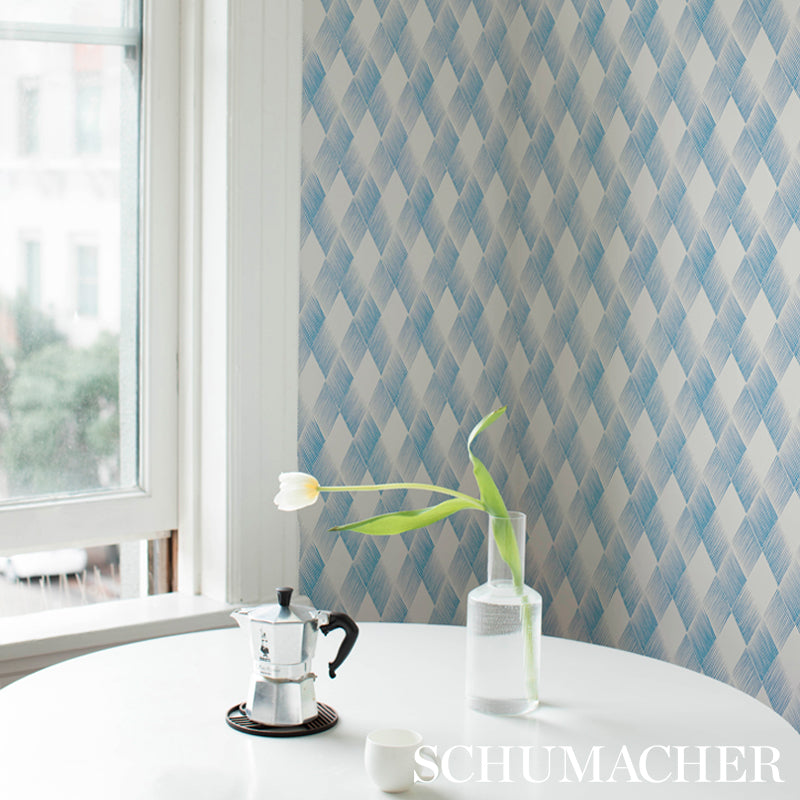 Schumacher Fetlock Blue Wallpaper