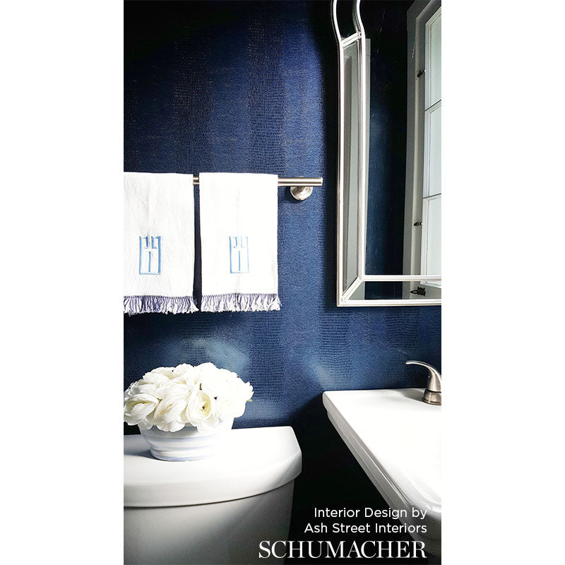 Schumacher Komodo Lacquer Wallpaper - Eade's Wallpaper