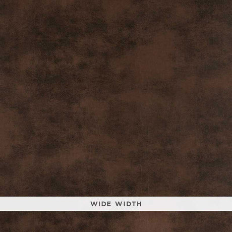 Schumacher Sueded Leather Cordovan Wallpaper - Eade's Wallpaper