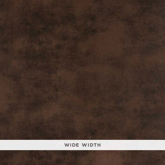 Schumacher Sueded Leather Cordovan Wallpaper - Eade's Wallpaper