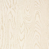 Schumacher Faux Bois Sand Shimmer Wallpaper