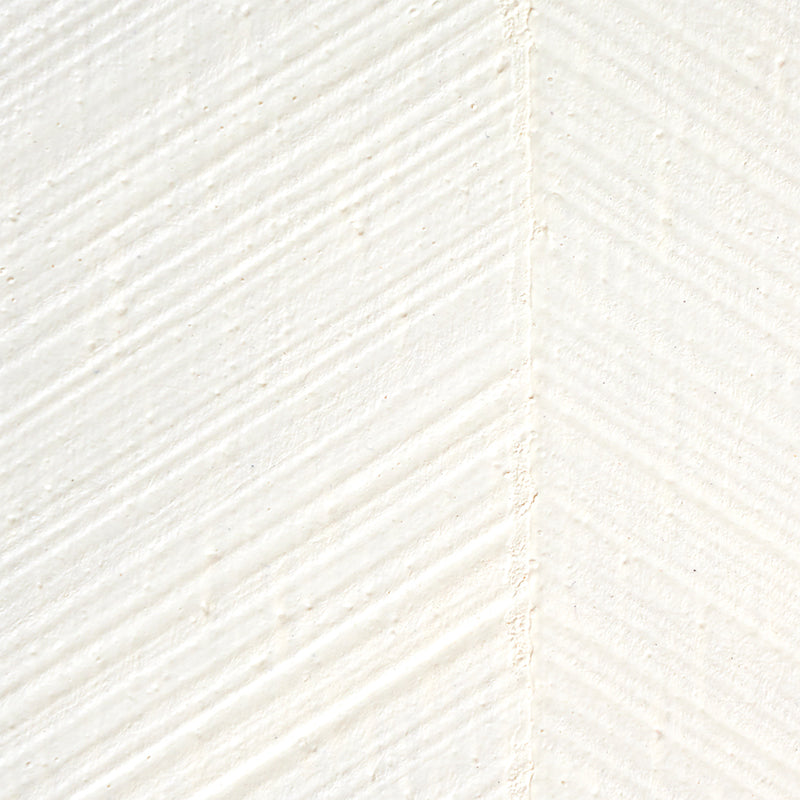Schumacher 5007424 COMBED CHEVRON in IVORY Wallpaper - TEXTU