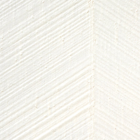 Schumacher 5007424 COMBED CHEVRON in IVORY Wallpaper - TEXTU