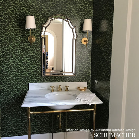 Schumacher Tortoise Imperial Wallpaper - Eade's Wallpaper