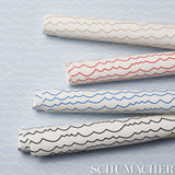 Schumacher Waves Red Wallpaper