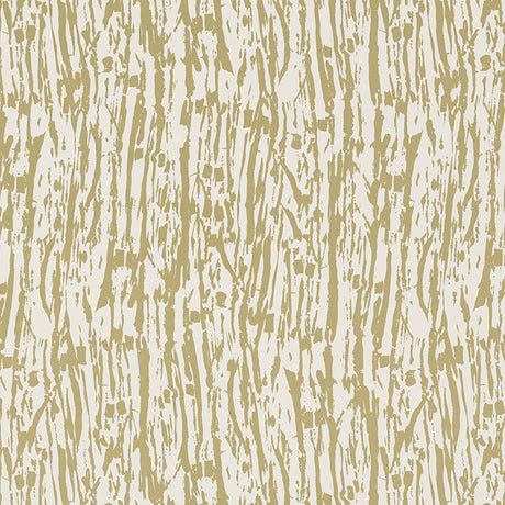 Schumacher Tree Texture Pale Gold Wallpaper - Eade's Wallpaper