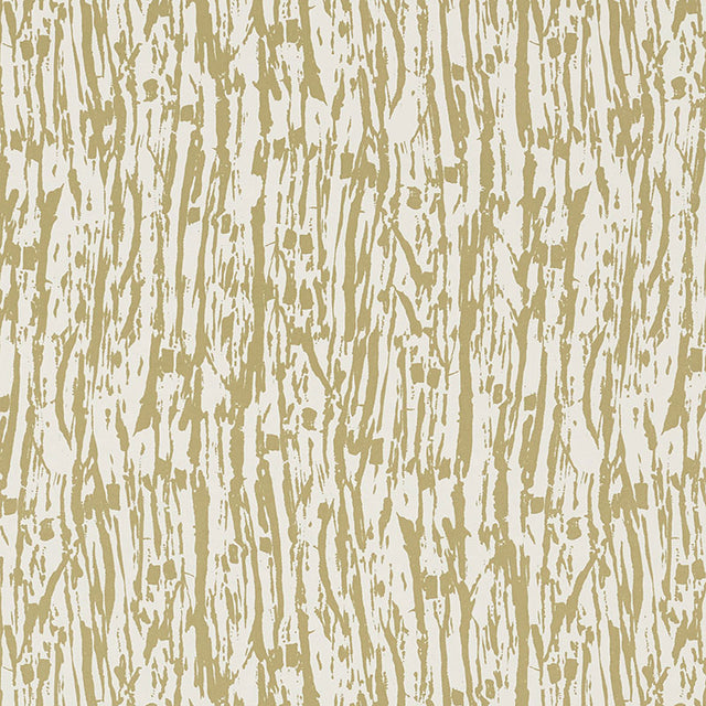 Schumacher Tree Texture Pale Gold Wallpaper - Eade's Wallpaper