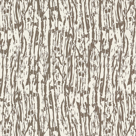 Schumacher Tree Texture Mocha Wallpaper - Eade's Wallpaper