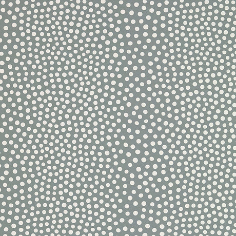 Schumacher Raindots Fog Wallpaper - Eade's Wallpaper