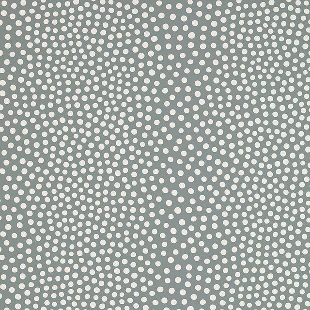 Schumacher Raindots Fog Wallpaper - Eade's Wallpaper