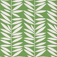 Schumacher Leaf Stripe Leaf Wallpaper - Eade's Wallpaper
