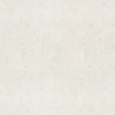 Schumacher Labyrinth Alabaster Wallpaper - Eade's Wallpaper