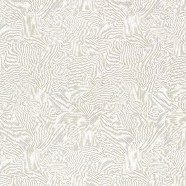 Schumacher Labyrinth Alabaster Wallpaper - Eade's Wallpaper