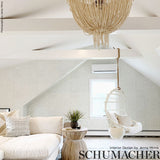Schumacher Featherfest Smoke Wallpaper