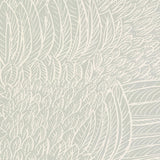 Schumacher Featherfest Smoke Wallpaper