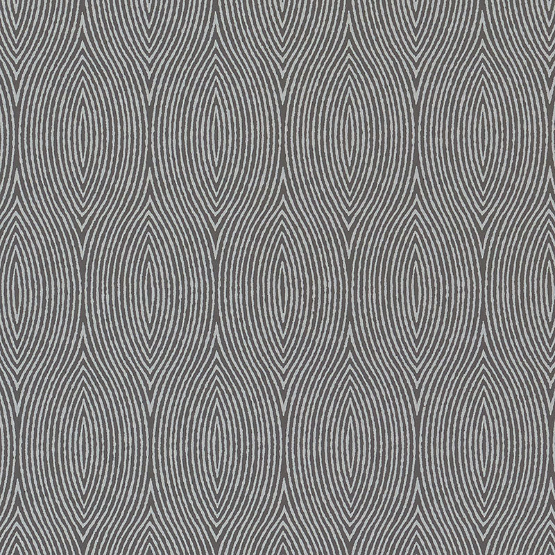 Schumacher Bark Slate Wallpaper