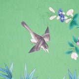 Schumacher Brighton Pavilion Panel Emerald Wallpaper