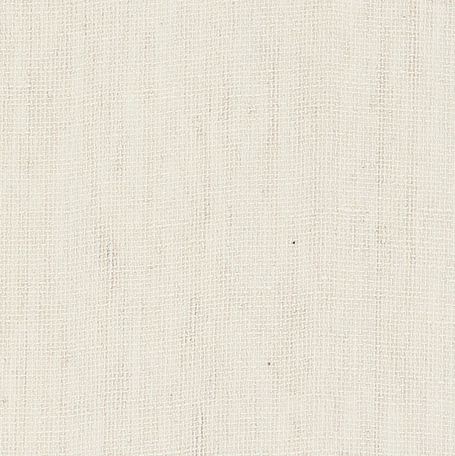 Schumacher 5007800 LINEN GESSO in WHITE Wallpaper - QUIET BE