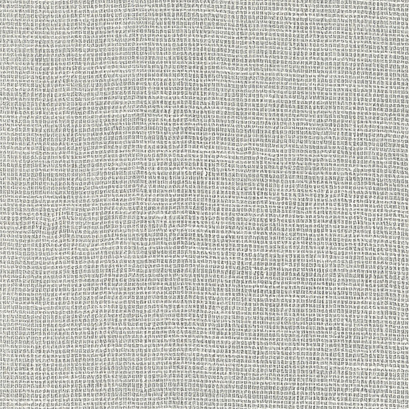 Schumacher Linen Gesso Silver Wallpaper - Eade's Wallpaper
