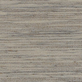 Schumacher Burnished Raffia Burnished Silver Wallpaper