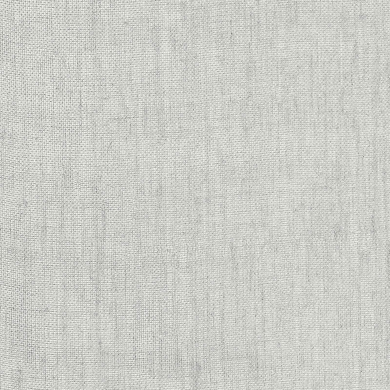 Schumacher Gilded Linen Platinum Wallpaper