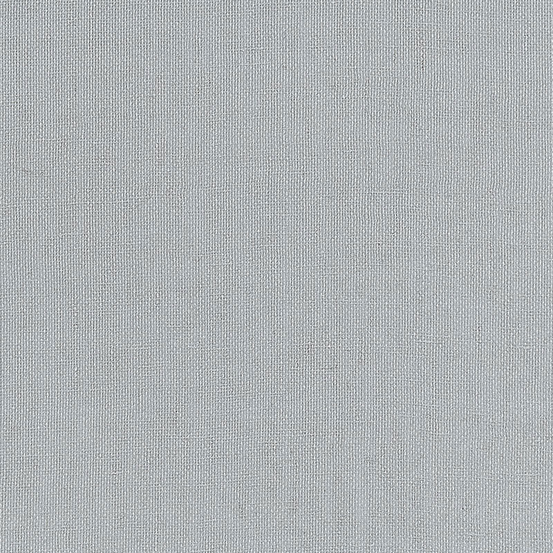 Schumacher Gilded Linen Silver Wallpaper