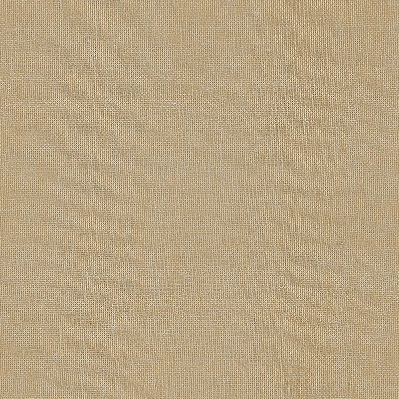 Schumacher Gilded Linen Gold Wallpaper