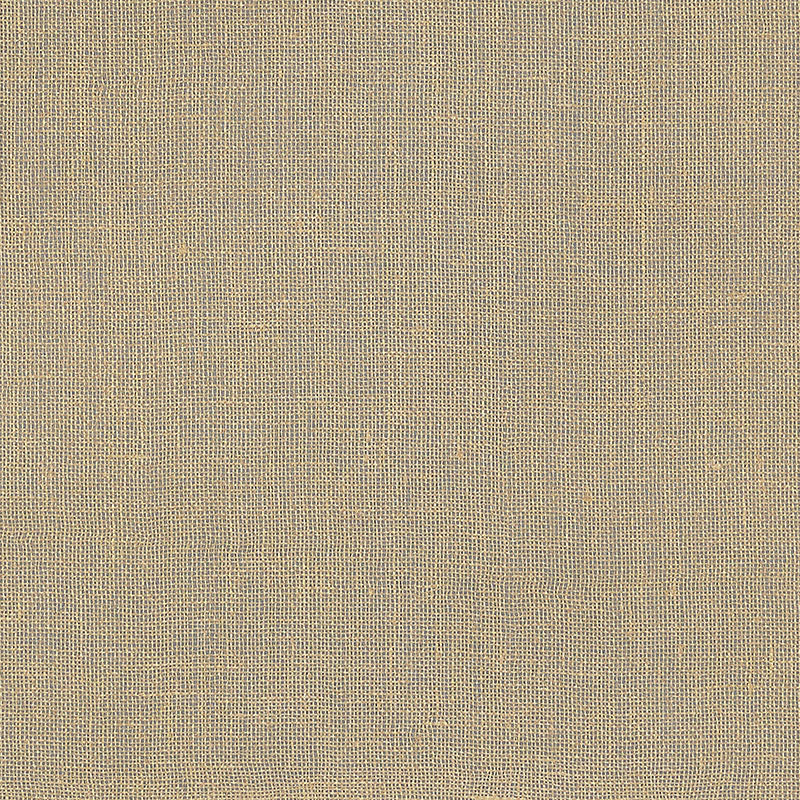 Schumacher Gilded Linen Slate & Gold Wallpaper