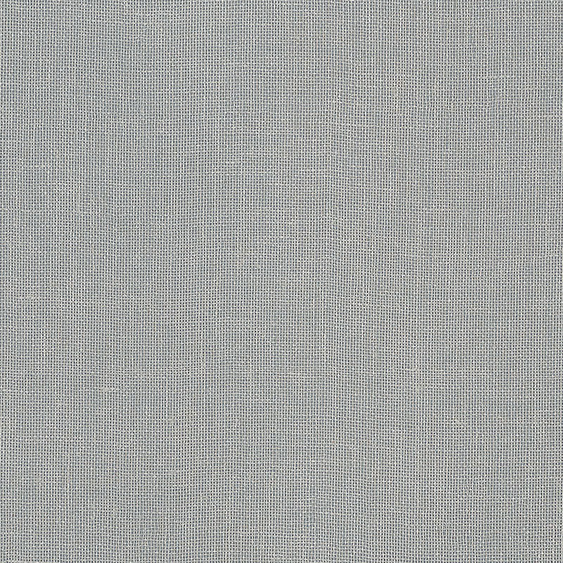 Schumacher Gilded Linen Slate & Silver Wallpaper