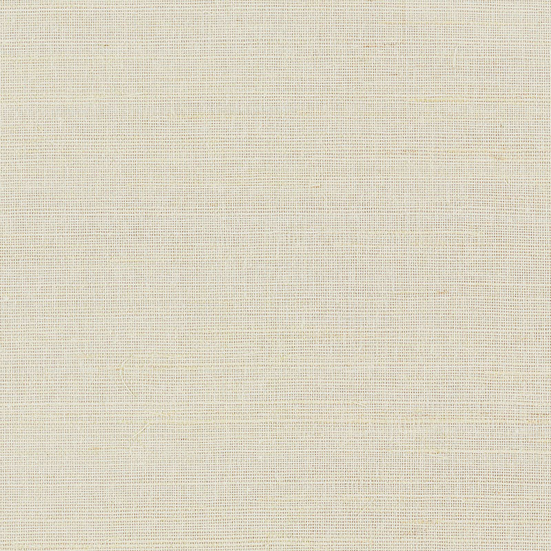 Schumacher Hemp Shimmer Ivory Shimmer Wallpaper
