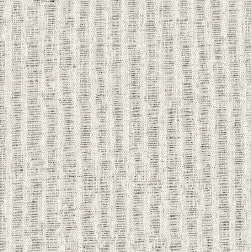 Schumacher Hemp Shimmer Platinum Shimmer Wallpaper