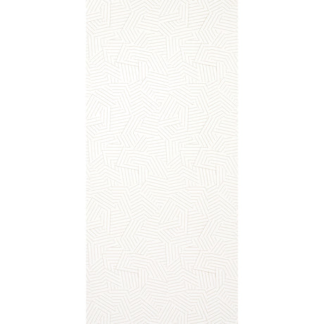Schumacher Deconstructed Stripe Greige Wallpaper
