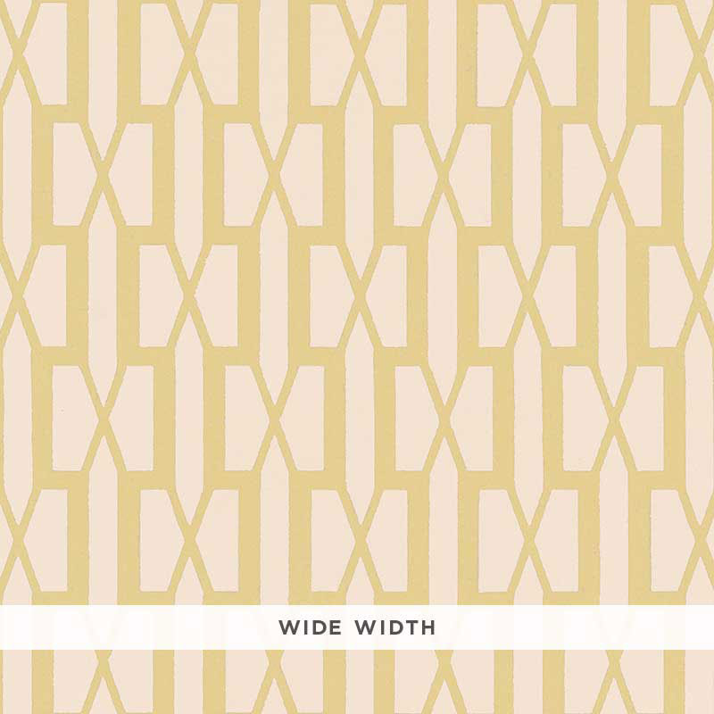 Schumacher Belvedere Straw Wallpaper