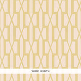 Schumacher Belvedere Straw Wallpaper