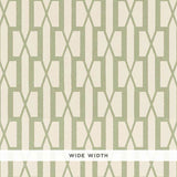 Schumacher Belvedere Sage Wallpaper