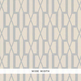 Schumacher Belvedere Orpington Blue Wallpaper