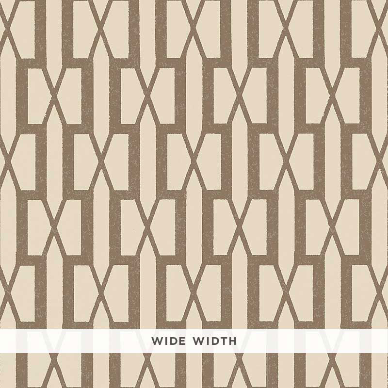 Schumacher Belvedere Berber Brown Wallpaper