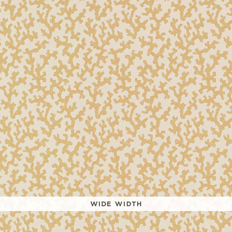 Schumacher Folly Straw Wallpaper