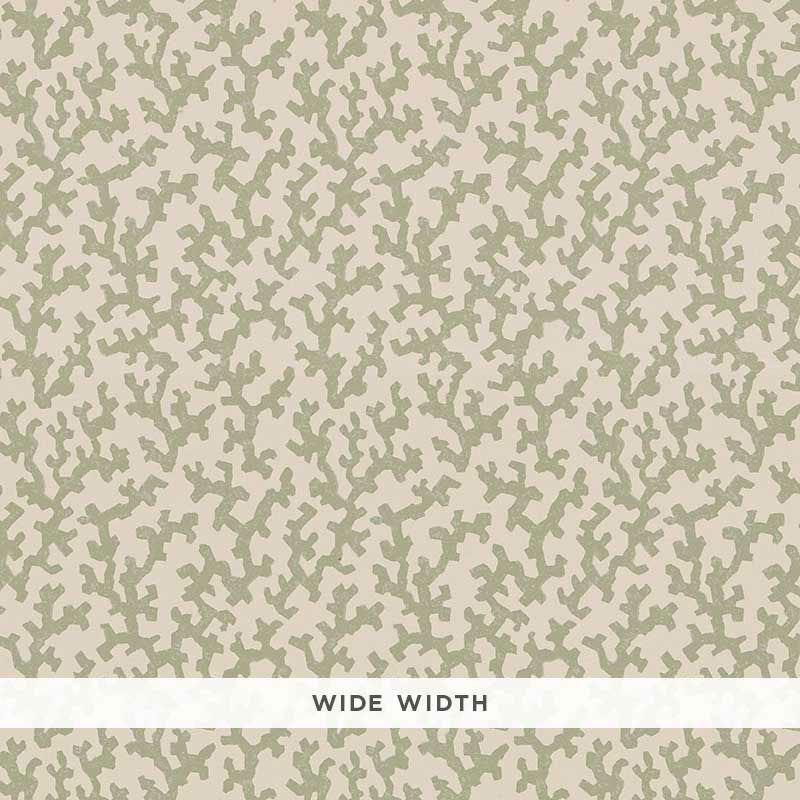 Schumacher Folly Sage Wallpaper