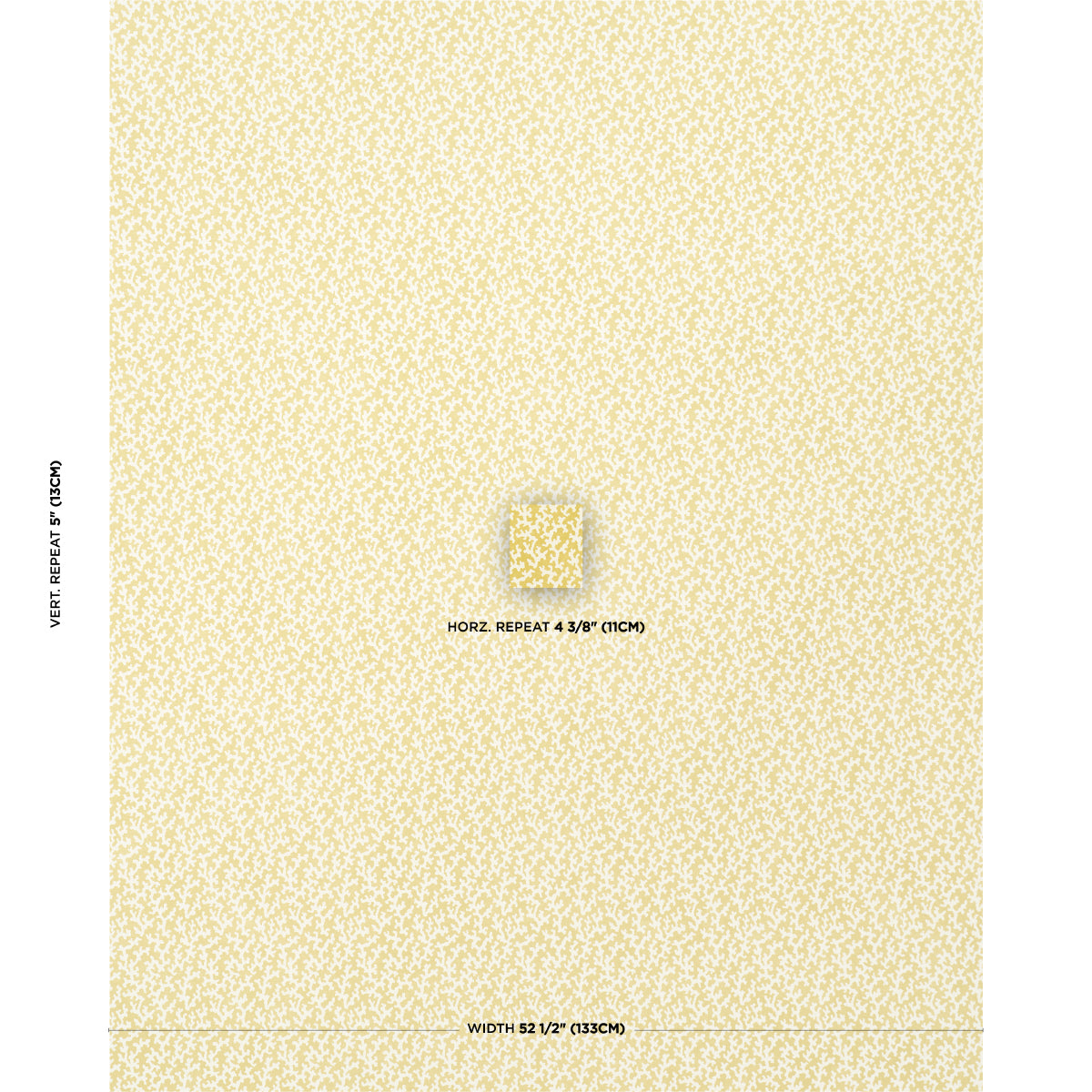 Schumacher Folly Mimosa Wallpaper